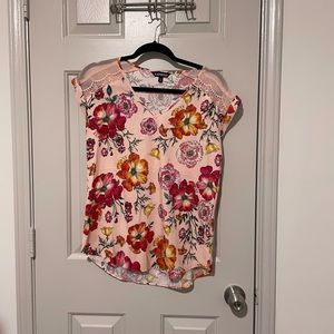 Express floral gramercy top
